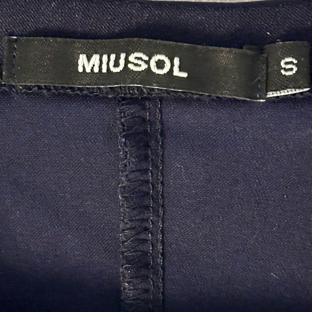 #D3. Miusol Retro Sailor Fit & Flare Dress Sz S - Picture 5 of 6